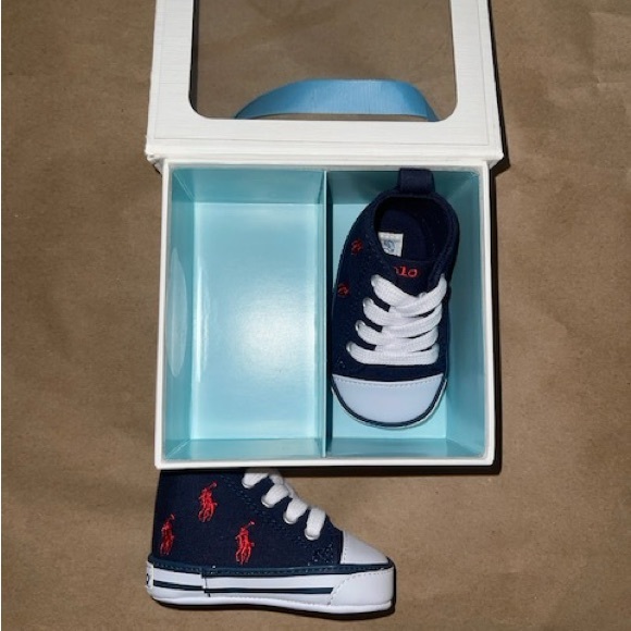 Ralph Lauren Infant Canvas Shoes - Picture 1 of 2